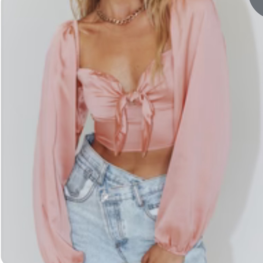 Princess Polly tie front top